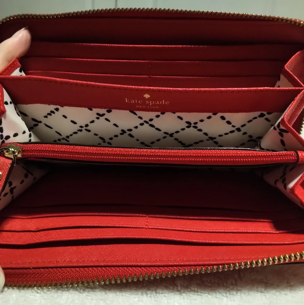 BRAND NEW Kate Spade Red Wallet